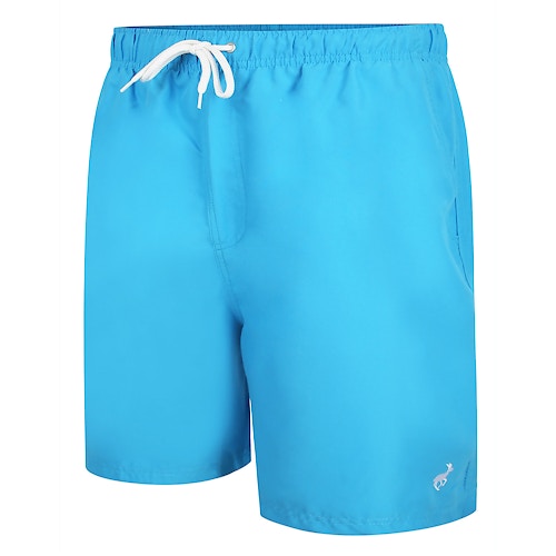 Bigdude Plain Swim Shorts Turquoise
